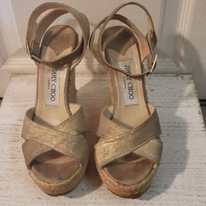 Jimmy Choo Pheonix Platform Espadrille Wedge